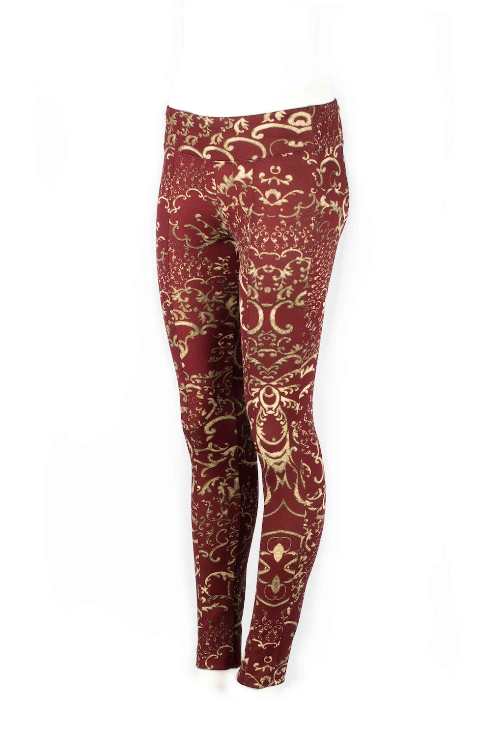 Mackenzie Golden Arabesque Fitted Scuba Pants - ANA MARIA KIM
- 7