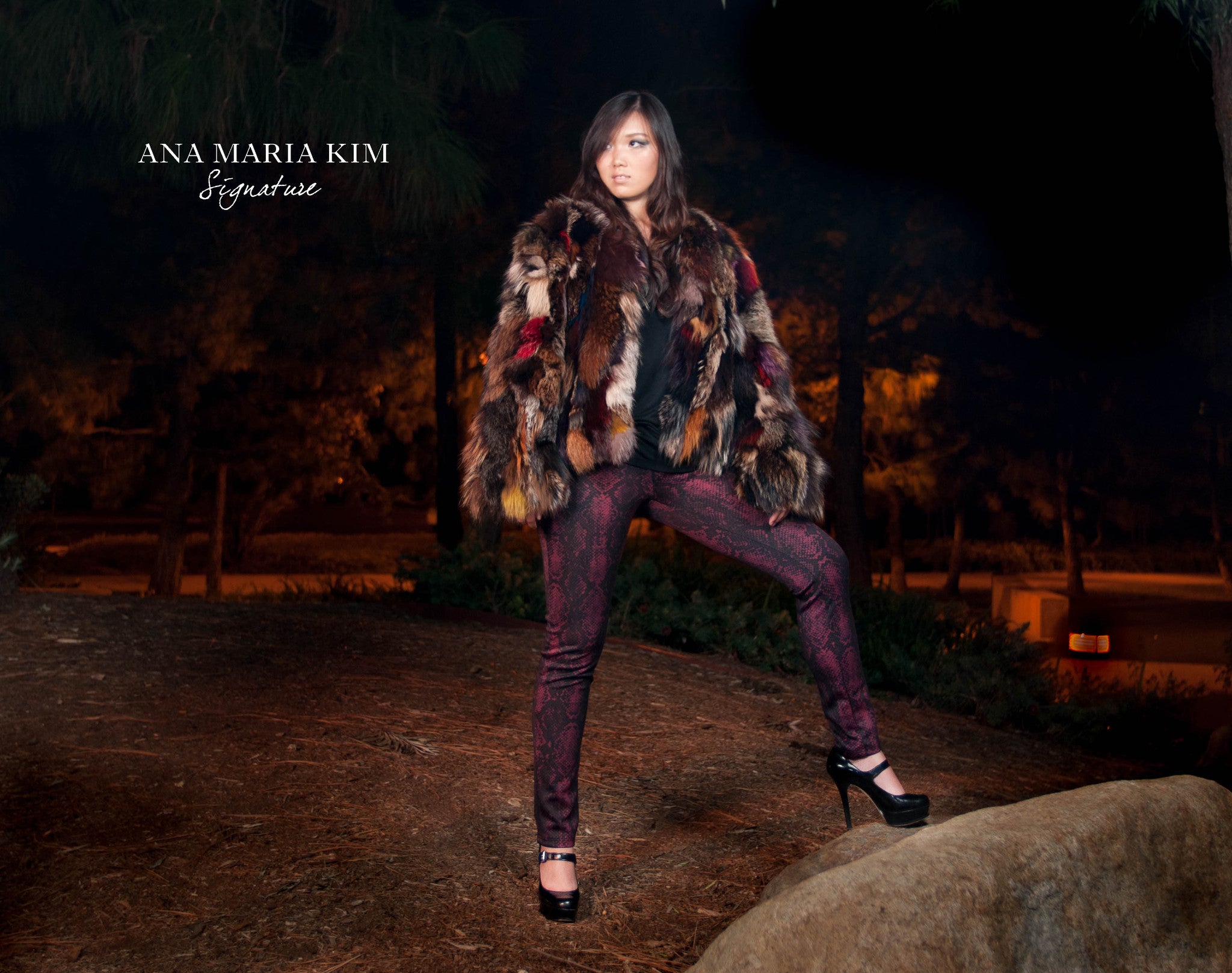Donna Snake Scuba Pants - ANA MARIA KIM
- 2