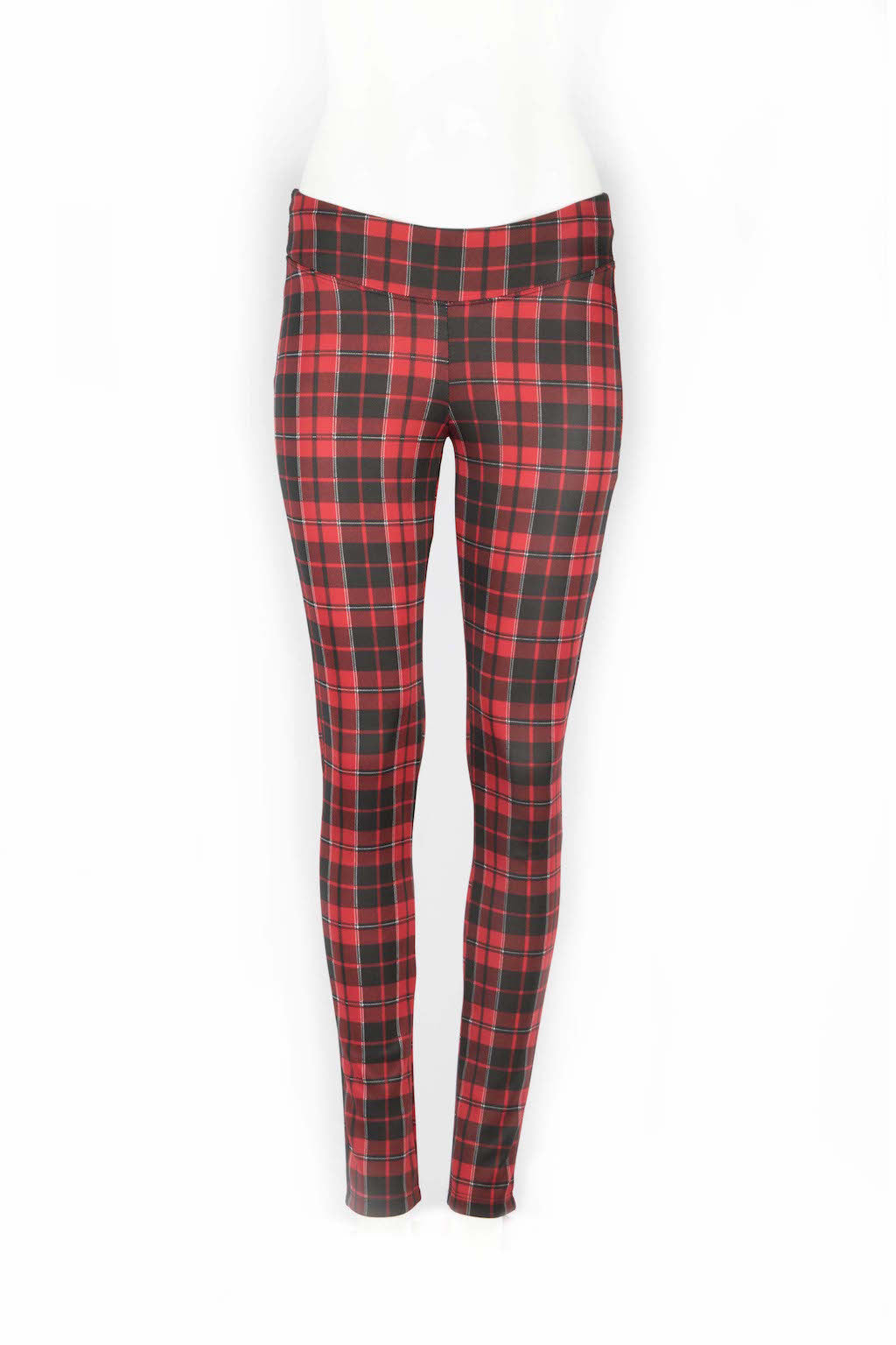 Cami Plaid Scuba Pants - ANA MARIA KIM
 - 1