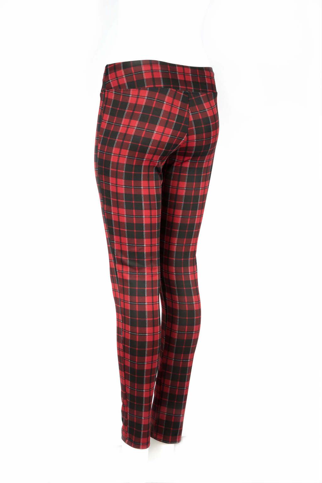 Cami Plaid Scuba Pants - ANA MARIA KIM
 - 3