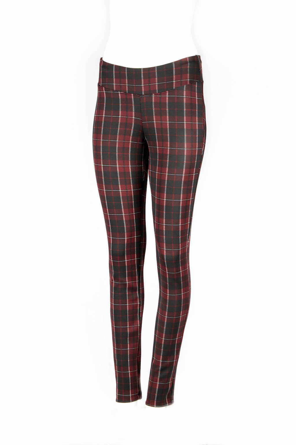 Camila Plaid Scuba Pants - ANA MARIA KIM
 - 3