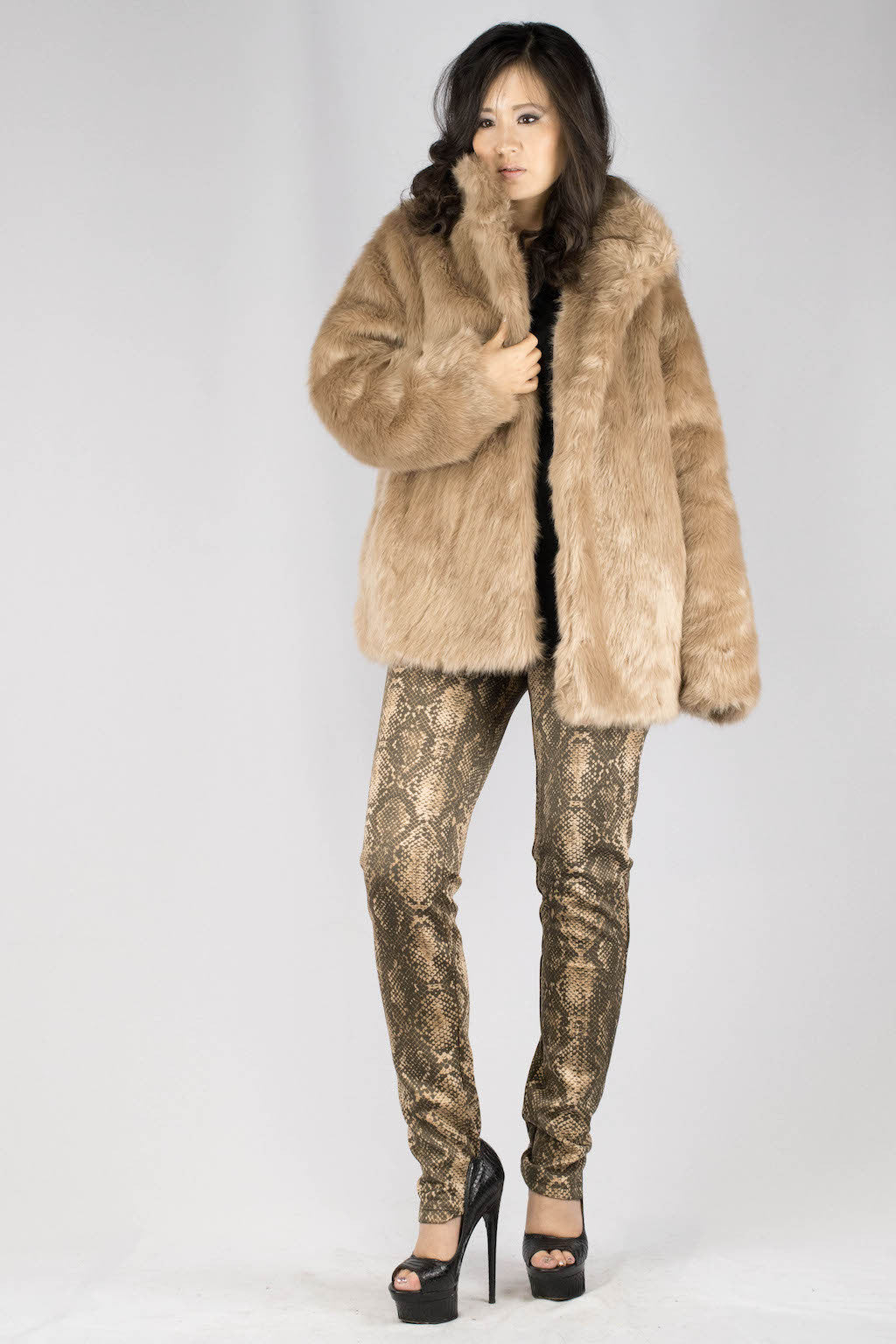 Donna Snake Scuba Pants - ANA MARIA KIM
- 5