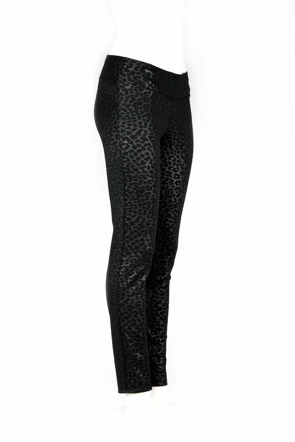 Electra Leopard Fitted Scuba Pants - ANA MARIA KIM
 - 8