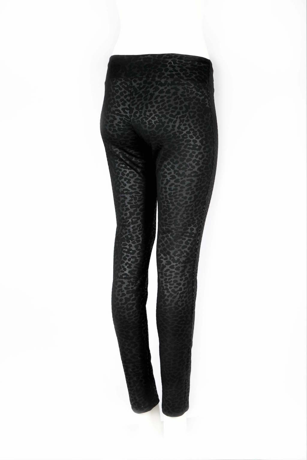 Electra Leopard Fitted Scuba Pants - ANA MARIA KIM
 - 9