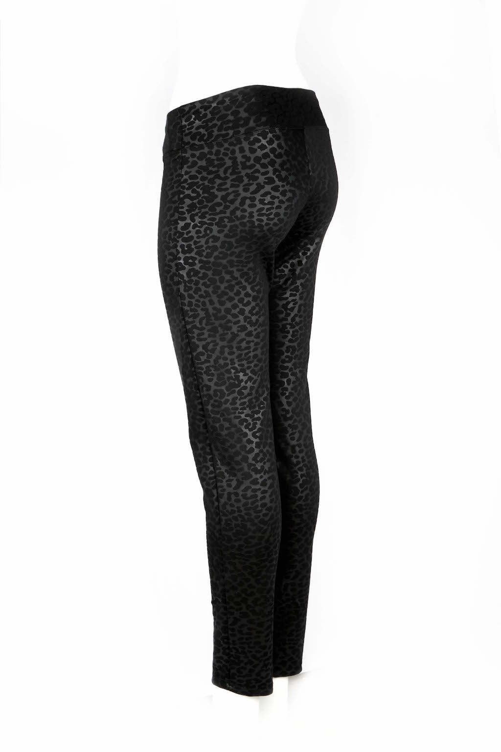 Electra Leopard Fitted Scuba Pants - ANA MARIA KIM
 - 10