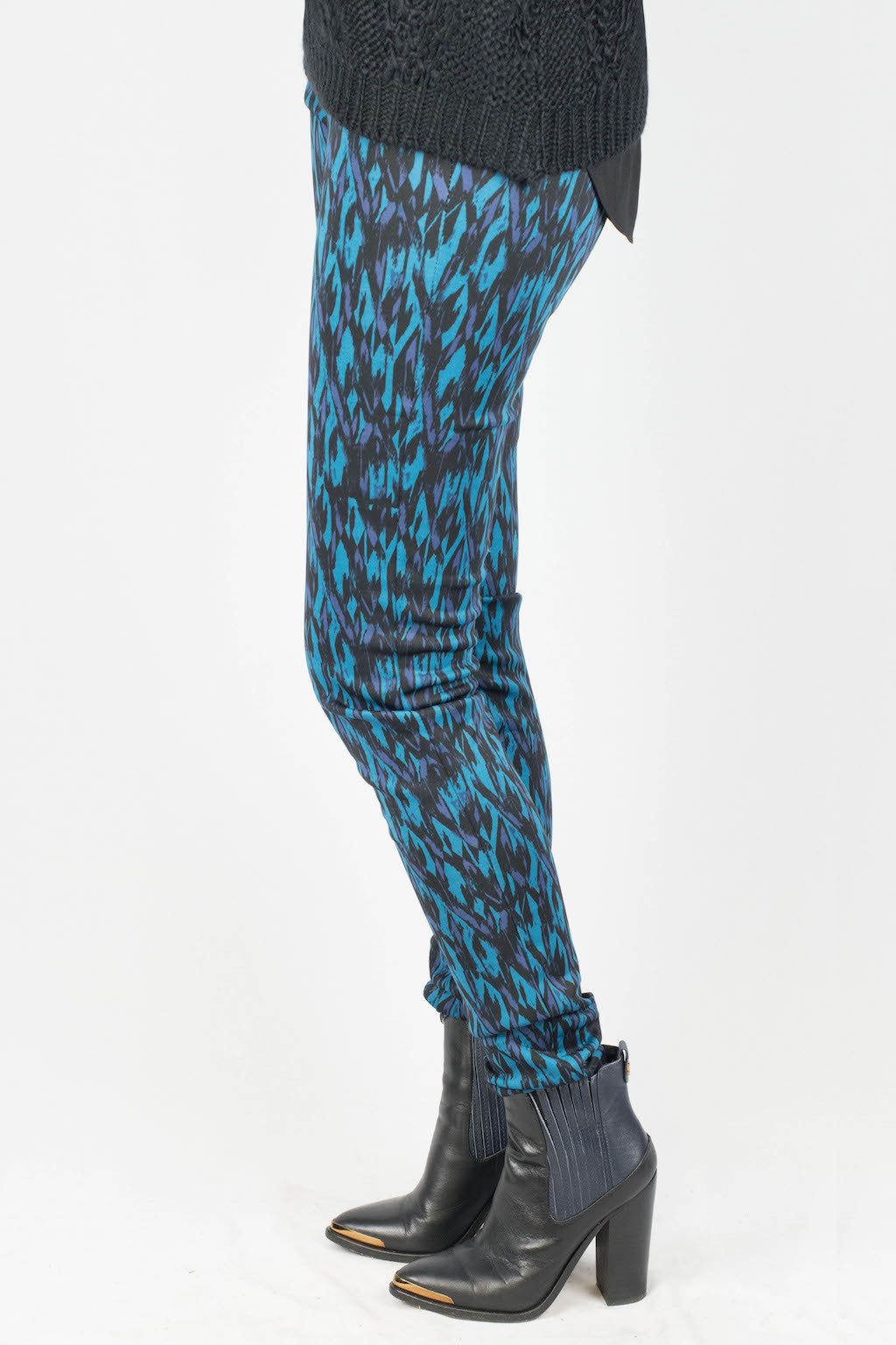 Erin Diamond Abstract Scuba Pants - ANA MARIA KIM
 - 4