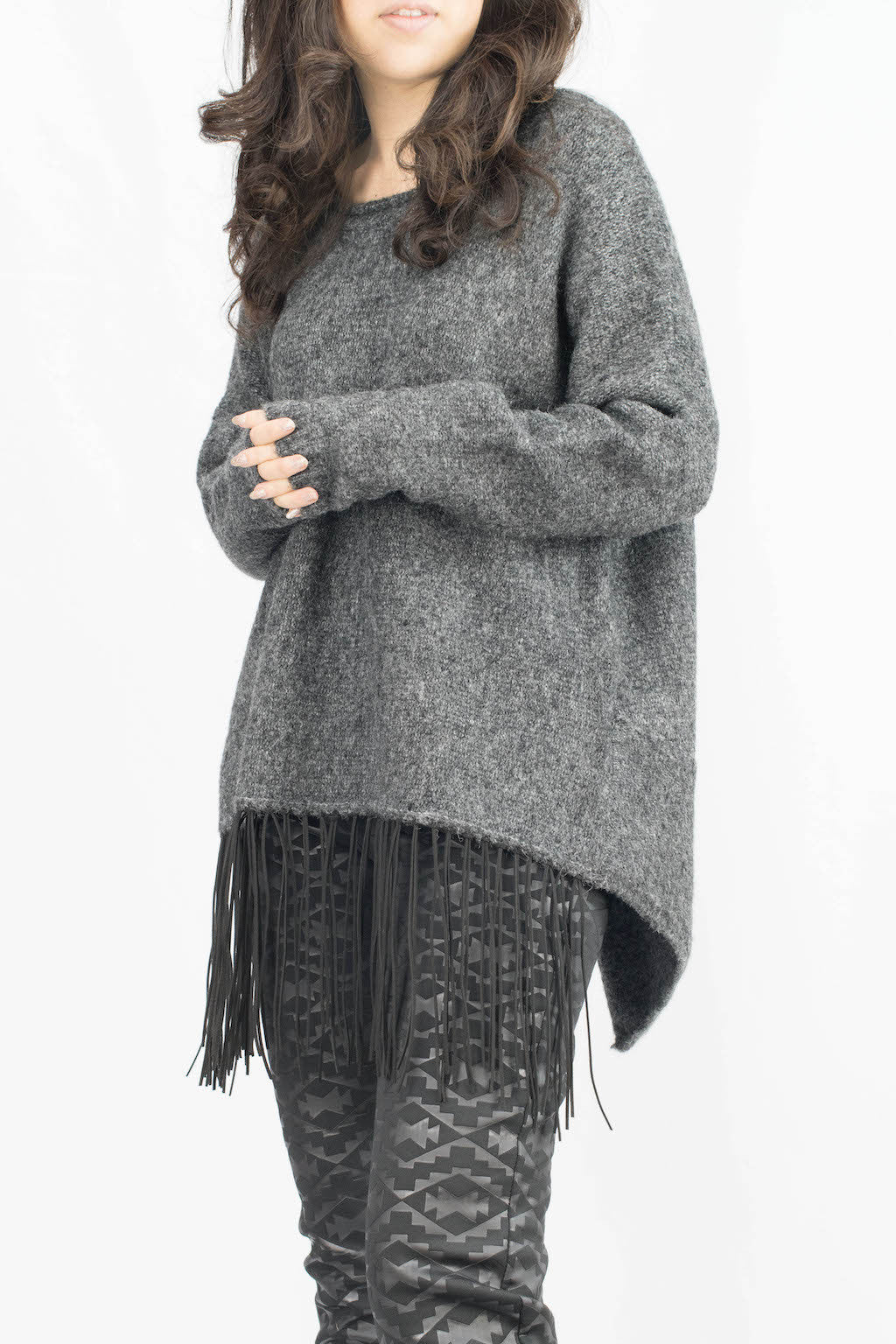 Kayla Tribal Fitted Scuba Pants - ANA MARIA KIM
- 2