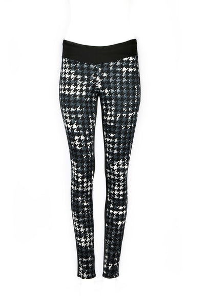 Kylie Houndstooth Color Block Pants - ANA MARIA KIM
 - 9