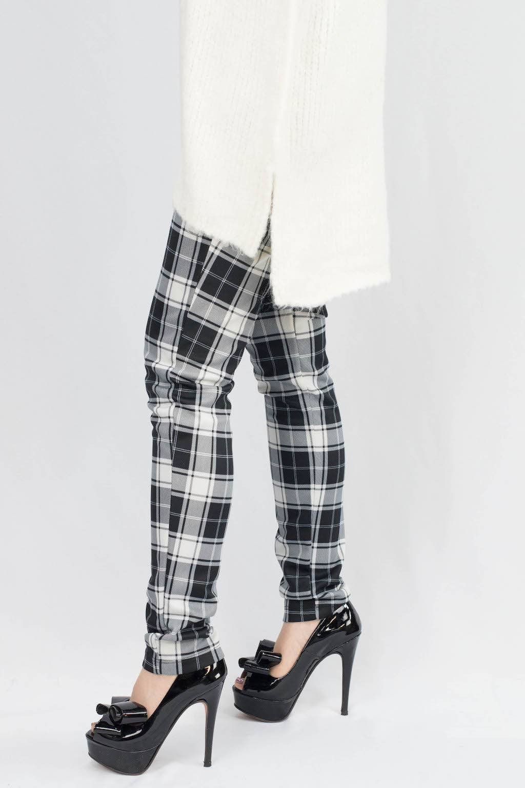 Madison Plaid Scuba Pants - ANA MARIA KIM
- 4