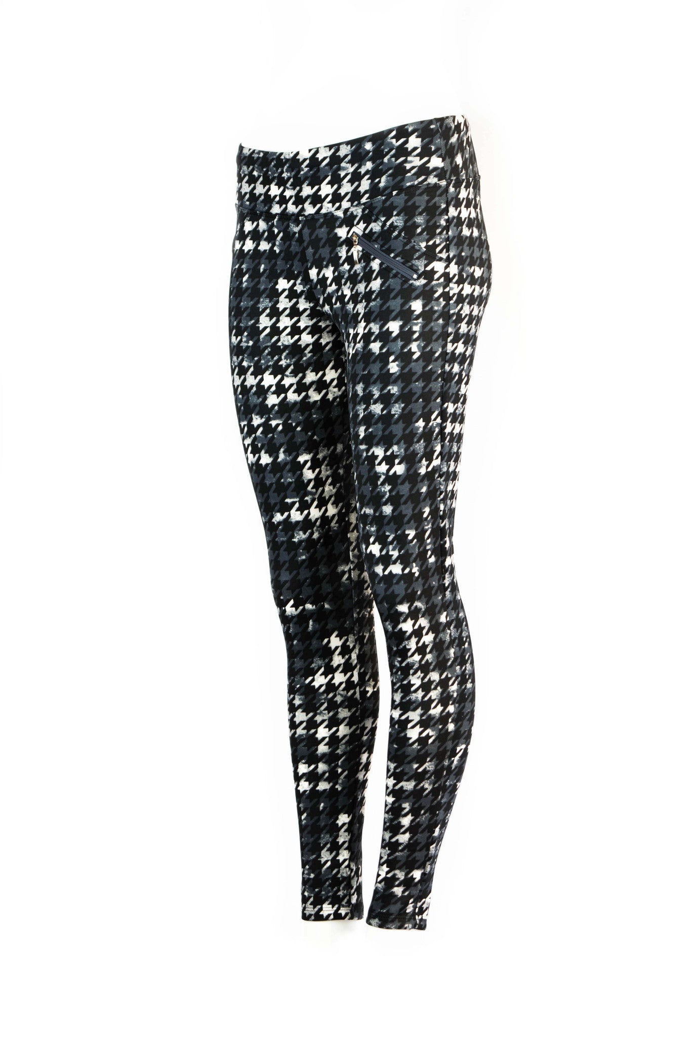 Olivia Houndstooth Scuba Pants - ANA MARIA KIM
 - 2