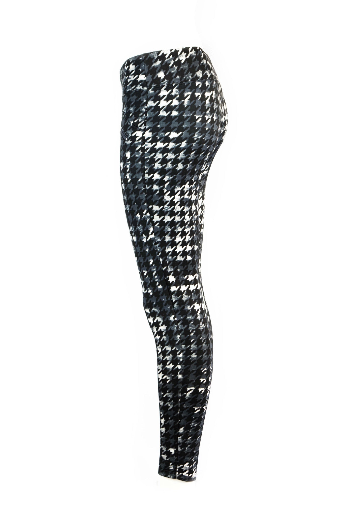 Olivia Houndstooth Scuba Pants - ANA MARIA KIM
 - 3