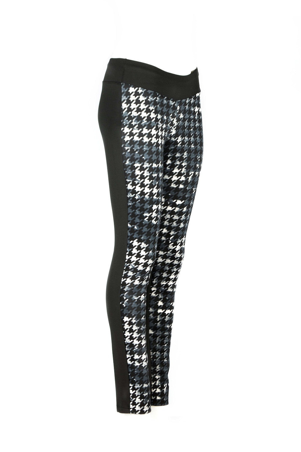 Kylie Houndstooth Color Block Pants - ANA MARIA KIM
 - 10