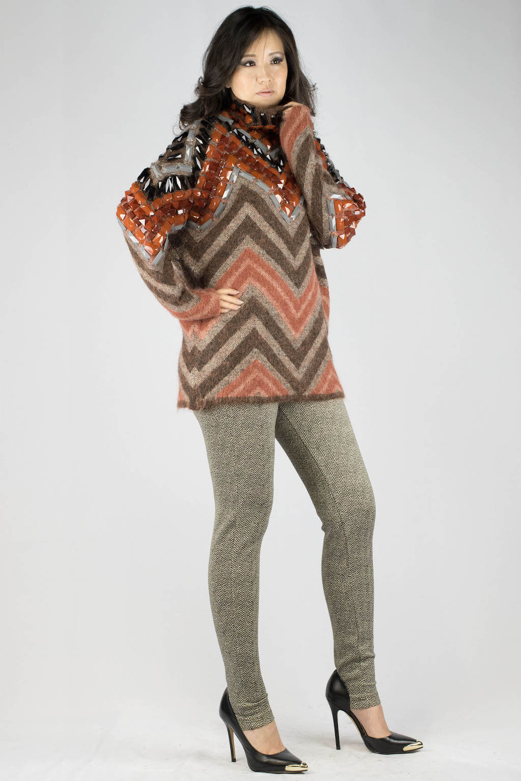 Savannah Zebra Scuba Pants - ANA MARIA KIM
 - 4